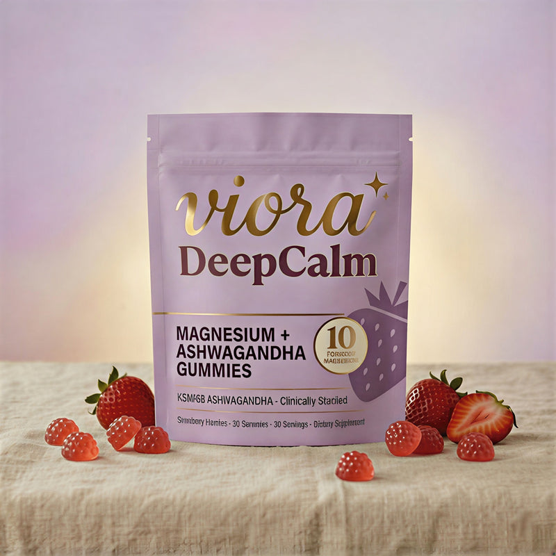 DeepCalm — 10-in-1 Magnesium + KSM-66® Ashwagandha Gummies