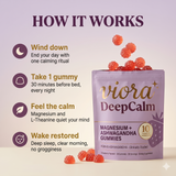 DeepCalm — 10-in-1 Magnesium + KSM-66® Ashwagandha Gummies