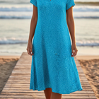 Lake Blue Polka Dots